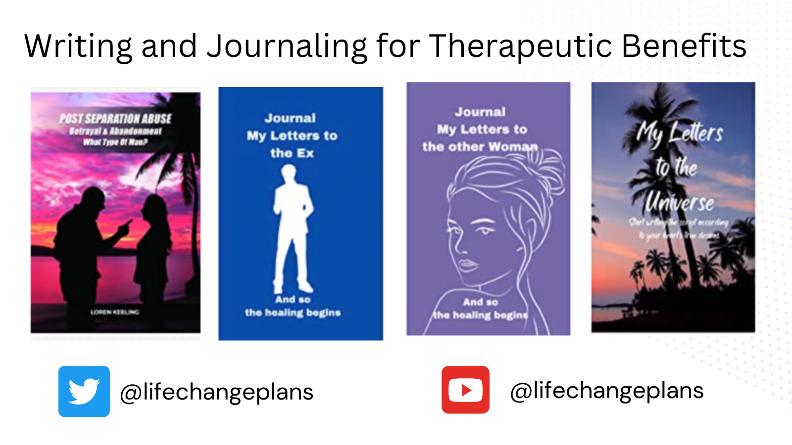 Titles - Loren Keeling Writing & Journaling for therapeutic benefits