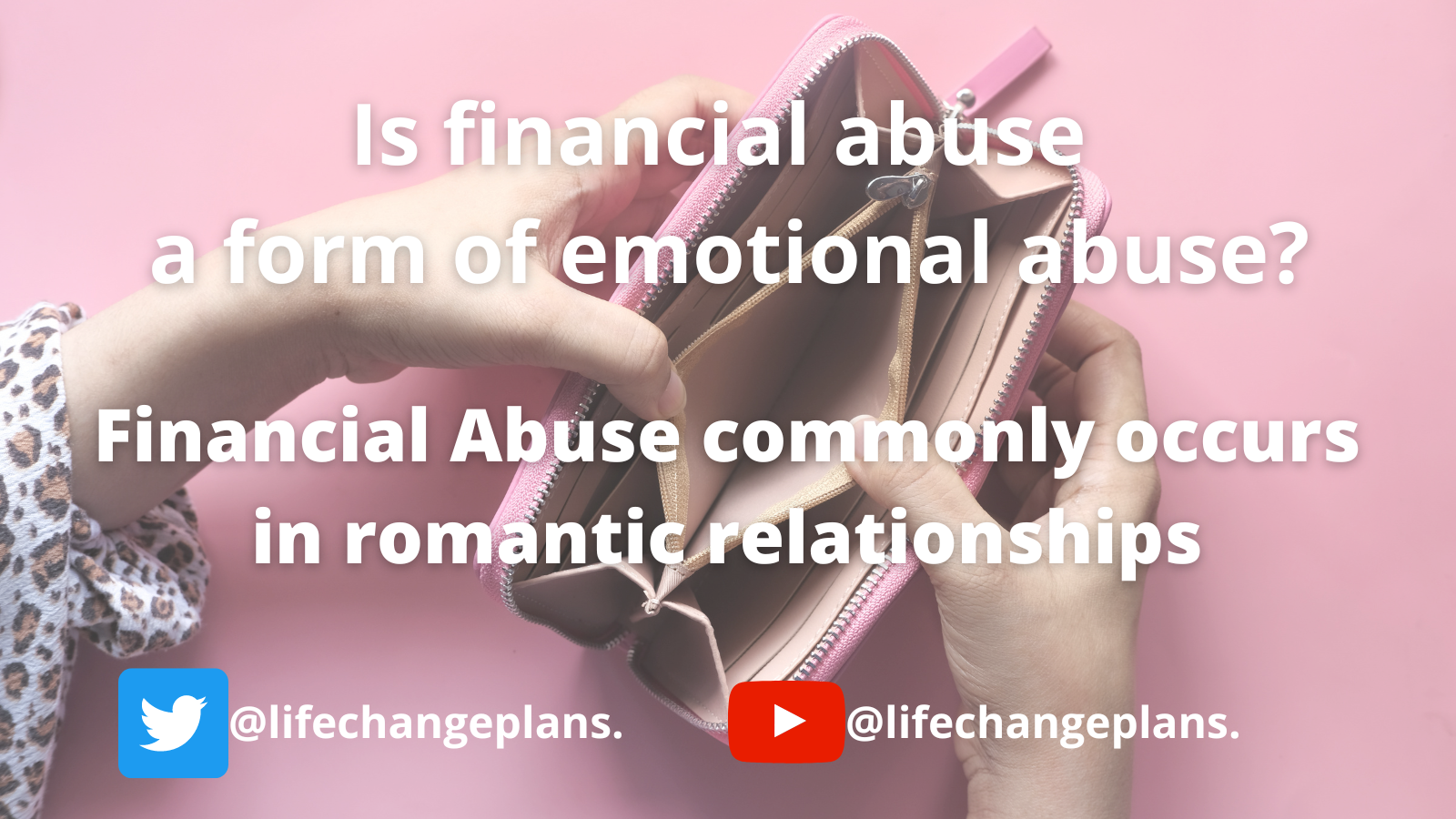 Is financial abuse a form of emotional abuse?