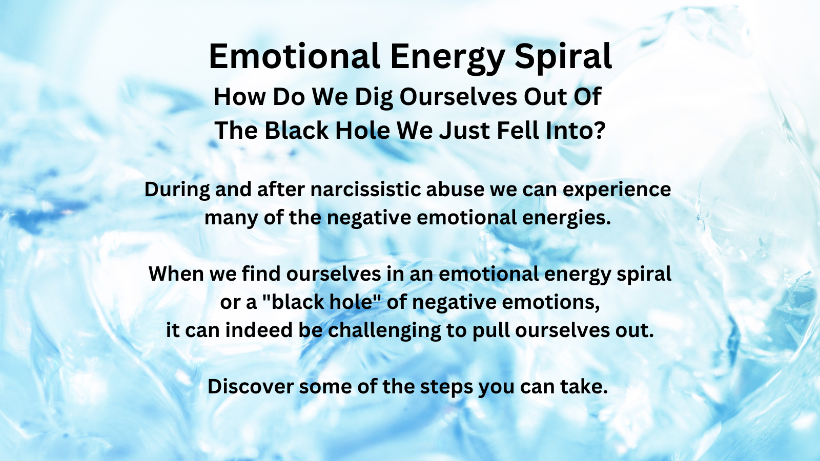 Emotional Energy Spiral post introduction