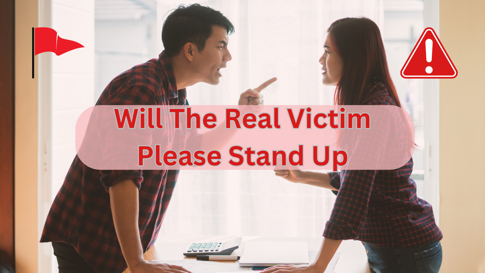 Will the real victim please stand up