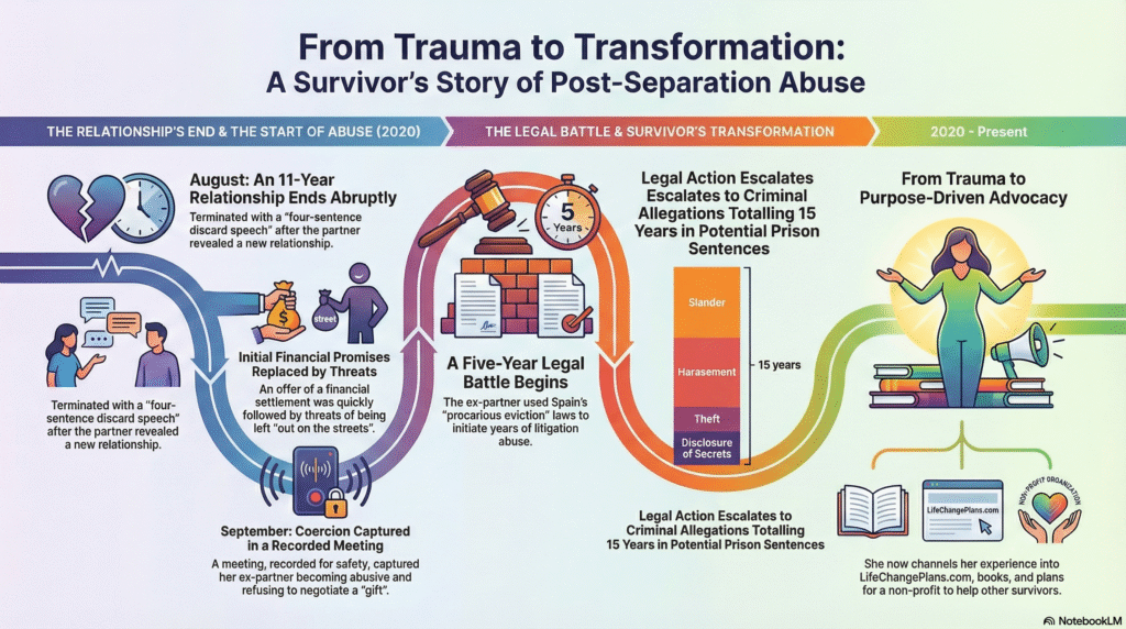 Trauma to Transformation post separation abuse